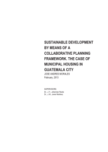 sustainable development by means