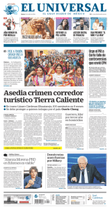 Asedia crimen corredor turístico Tierra Caliente