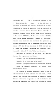 N° 50 - Poder Judicial de la Provincia de Santa Fe