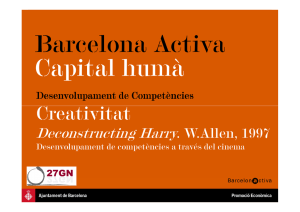 Creativitat - Barcelona Activa