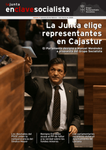 La Junta elige representantes en Cajastur La Junta elige