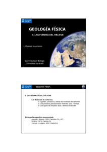 geología física - Universidad de Alcalá