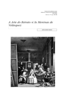 A arte do retrato n`As Meninas de Velásquez / João Maria Nabais