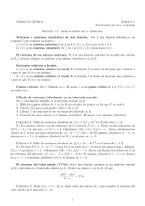 Sección 1.5: Aplicaciones de la derivada.