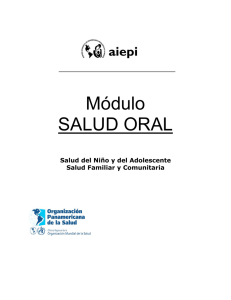 Módulo SALUD ORAL