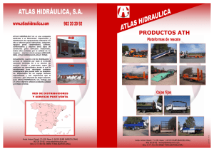 ATLAS HIDRÁULICA S.A es una compañía dedicada a la