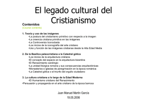 El legado cultural del Cristianismo