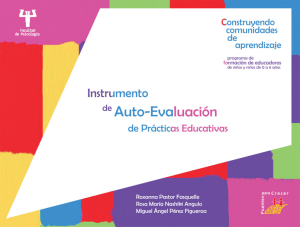Instrumento de autoevaluación de prácticas - Psicología-UNAM
