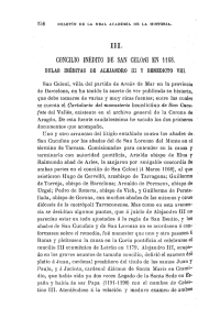 ?56 BULAS INÉDITAS DE ALEJANDRO III Y BENEDICTO VIII. San
