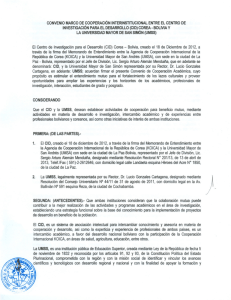 investigación para el desarrollo (cid) corea - bolivia y