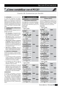 ¿Cómo contabilizar con el PCGE?