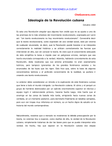 Ideología de la Revolución cubana