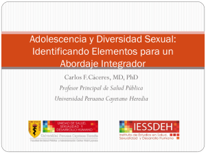 Adolescencia y Diversidad Sexual: Identificando Elementos para un