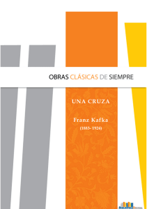 UNA CRUZA Franz Kafka - Biblioteca Digital ILCE
