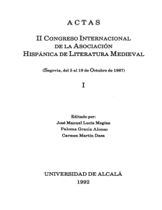 Literatura medieval castellana y literaturas románicas