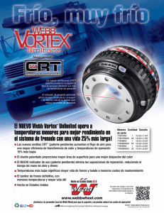 El NUEVO Webb Vortex® Unlimited opera a temperaturas menores