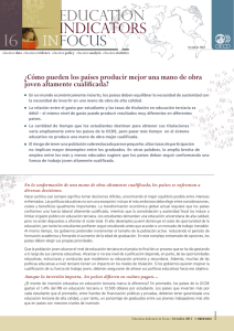 Nº 16: ¿Cómo pueden los países producir mejor una mano de obra
