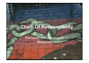 Chain Of Responsibility - Departamento de Ingeniería de Sistemas