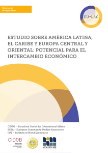 estudio sobre américa latina, el caribe y europa central y