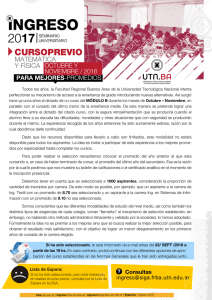 CURSOPREVIO - ingreso.frba.utn.edu.ar.