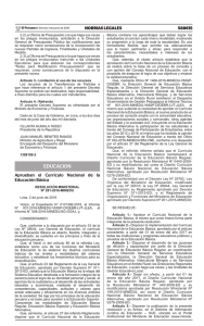 Resolución Ministerial Nº 281 -2016- MINEDU