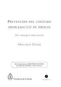 Prevención del Consumo Problemático de Drogas desde el lugar