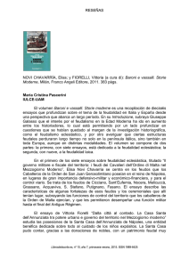 (a cura di): Baroni e vassalli. Storie Moderne, Milán, Franco Angeli Edit