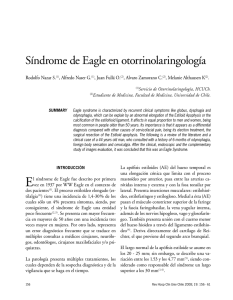 Síndrome de Eagle en otorrinolaringología