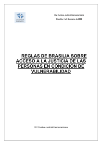 reglas de brasilia sobre acceso a la justicia de las personas en