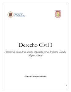 Derecho Civil I - Central de Apuntes CED PUCV