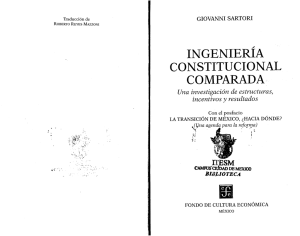 Ingeniería Constitucional