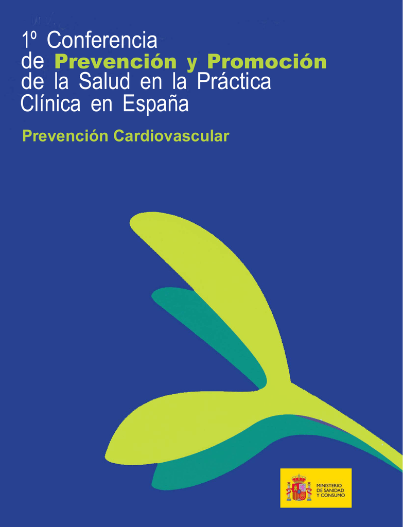 Prevención Cardiovascular - Ministerio De Sanidad, Servicios