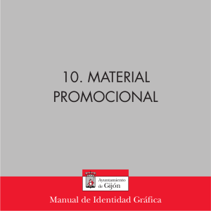 10. MATERIAL PROMOCIONAL