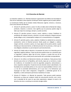 3.2.2 Derechos de libertad. - Poder Judicial del Estado de Colima
