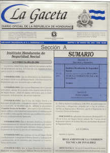 REGLAMENTO DE LA COMISION TECNICA DE INVALIDEZ