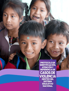 CASOS DE VIOLENCIA - Ministerio de Educación