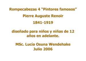 Rompecabezas 4 Pierre Auguste Renoir 1841-1919