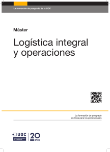 Logística integral y operaciones