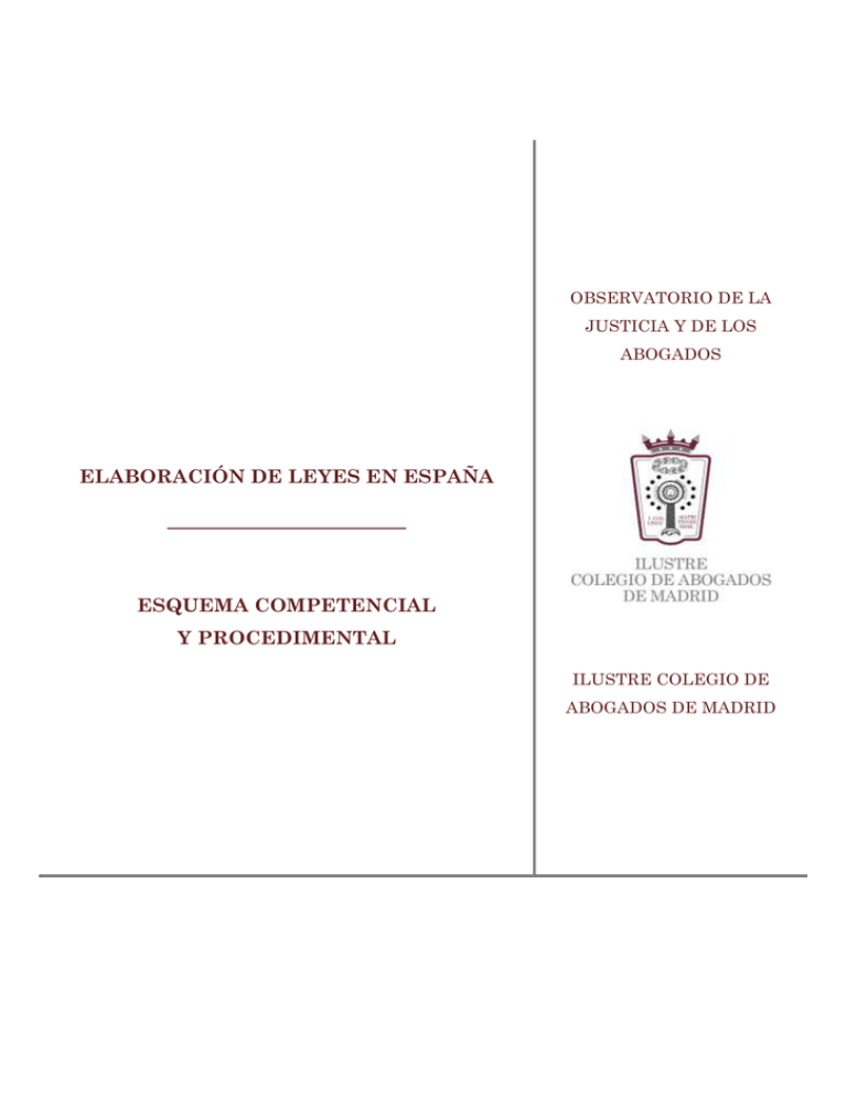 Proceso De Elaboración De Las Leyes En España