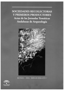 sociedades recolectoras y primeros productores