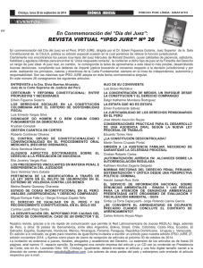 IPSO JURE Edición Nro. 26 Día del Juez Nota La Republica