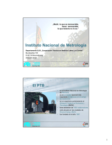 Instituto Nacional de Metrología