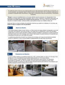 Ficha N° 10 | Rampas - Corporación Ciudad Accesible