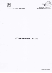 computos metricos - Gobierno de Santa Fe