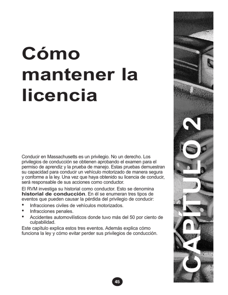 Manual de Conducción de Massachusetts