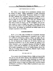 INTRODUCCIÓN - Boletín de la Sociedad Geológica Mexicana