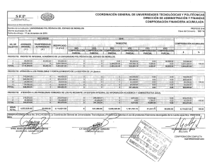 Comprobación Financiera de Productos Financieros.