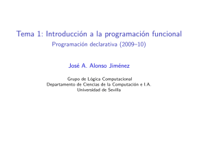 Tema 1 - Universidad de Sevilla