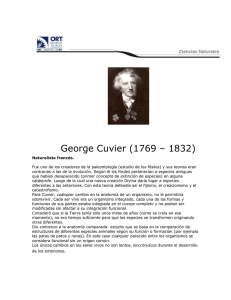 George Cuvier (1769 – 1832) - Almagro