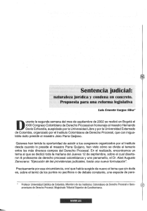 Sentencia judicial - Universidad Católica de Colombia